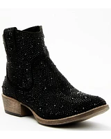 Very G Women's Kady Low 2 Western Booties - Round Toe