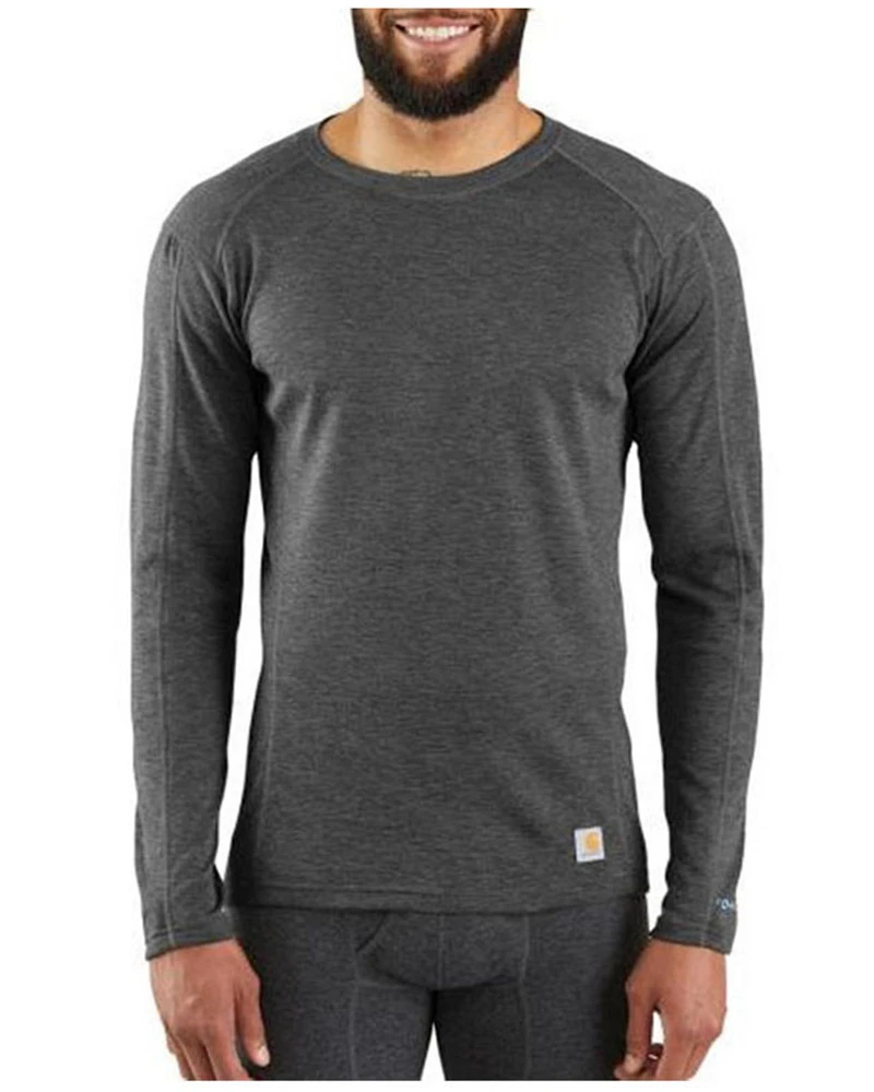 Carhartt Men's Force Heavyweight Tech Crew Long Sleeve Work Shirt