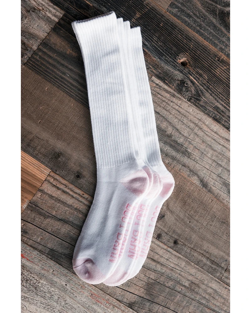 Boot Barn Women's Basic Over The Calf Socks - 3 Pack