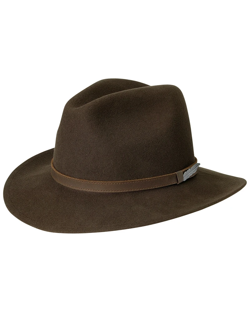 Black Creek Men's Crushable Felt Western Fashion Hat