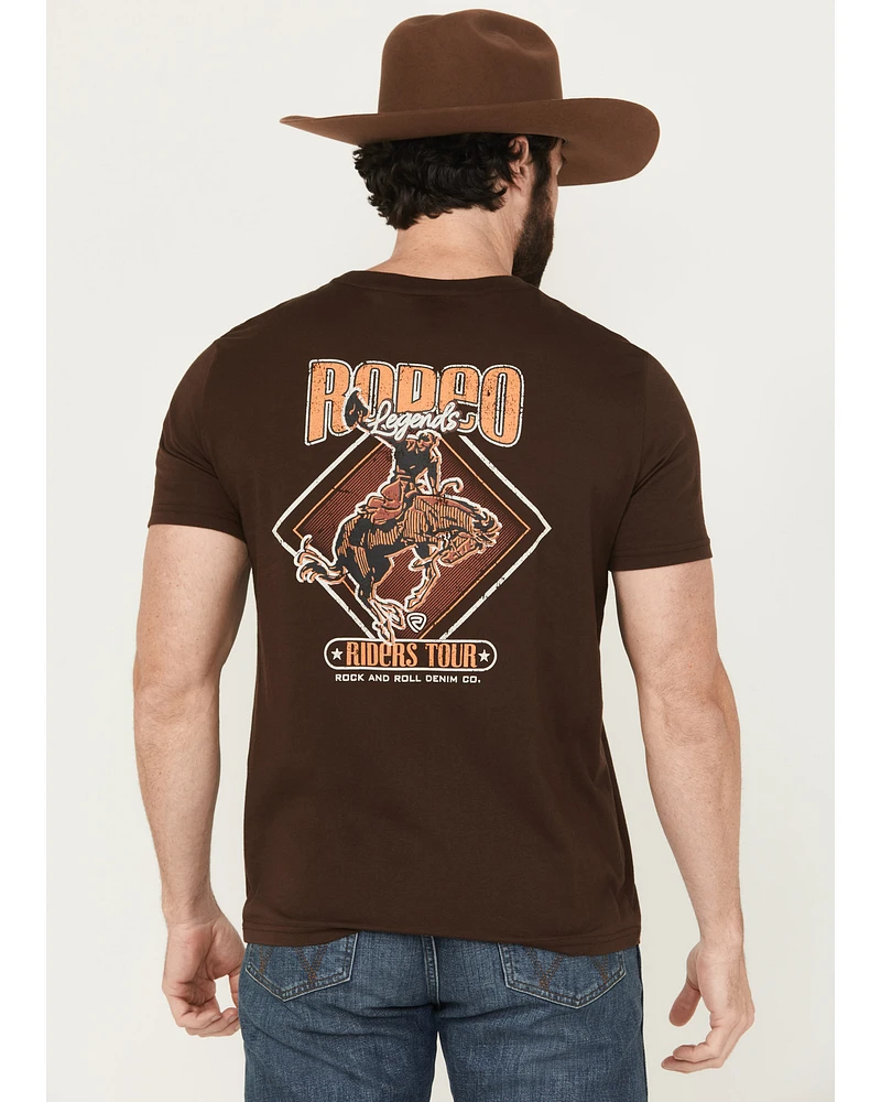 Rock & Roll Denim Men's Boot Barn Exclusive Bucking Bronco Short Sleeve Graphic T-Shirt