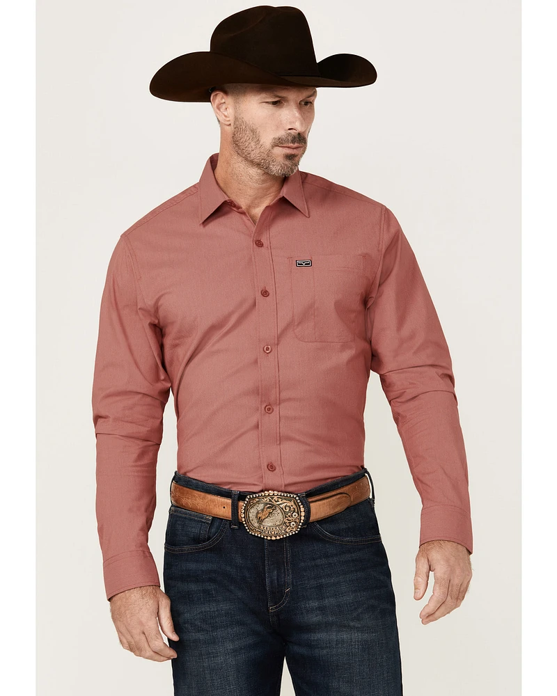 Kimes Ranch Men's Linville Short Sleeve Button-Down Performance Shirt