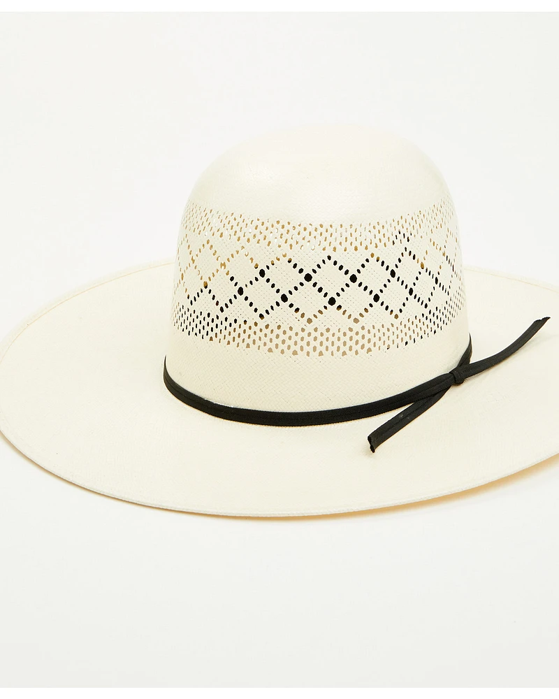 Rodeo King 25X Double Diamond Open Crown Straw Cowboy Hat