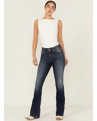 Shyanne Women's Celeste High Rise Bootcut Stretch Denim Jeans