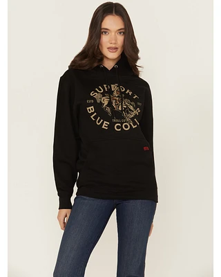 Troll Co Women's Rodeo Graphic Hoodie