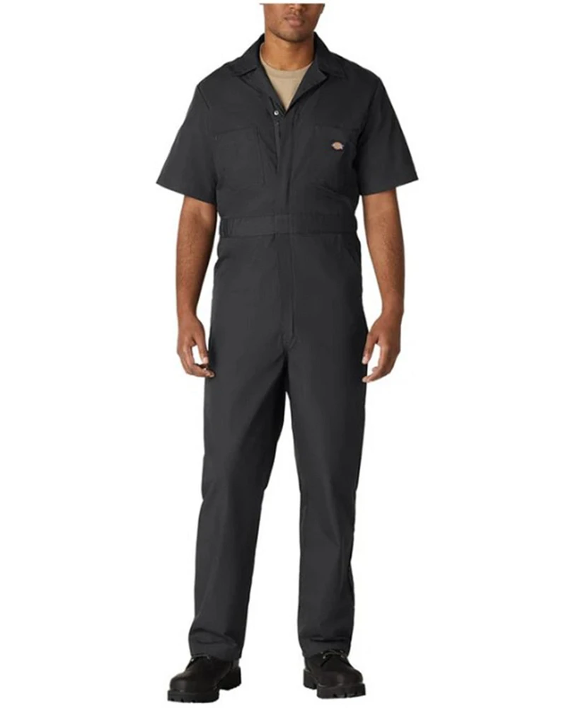 Dickies Men's Poplin Short Sleeve Work Coveralls