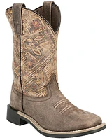 Smoky Mountains Boys' Oasis Western Boots - Broad Square Toe