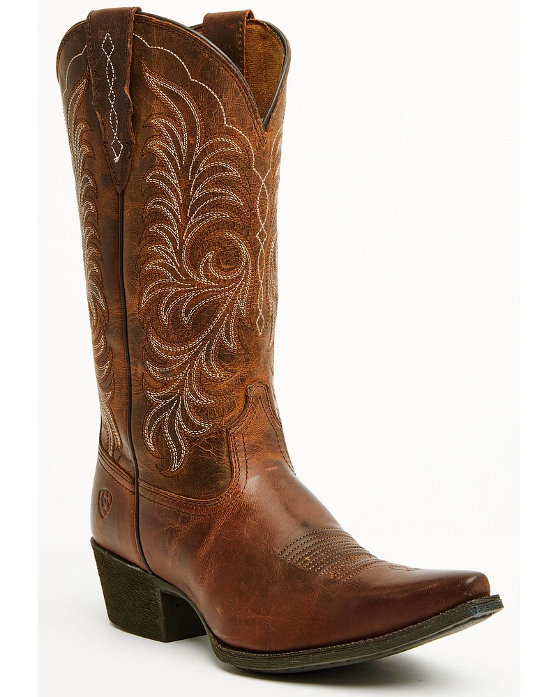 Ariat Women's Heritage X StretchFit Western Boots - Snip Toe