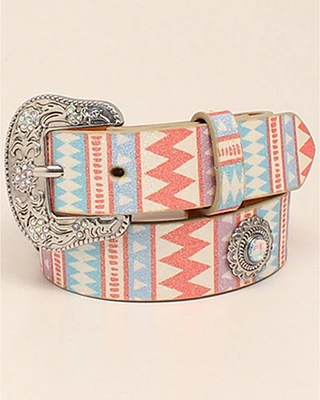 Angel Ranch Girls' Glitter Spindle Router Belt