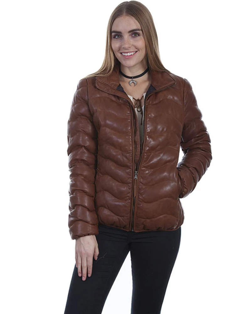 Leatherwear by Scully Women's Ribbed Jacket