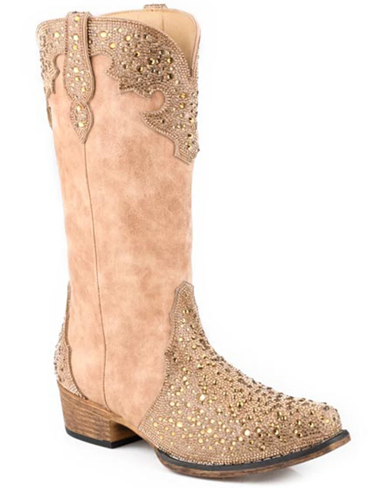 Roper Women's Riley Jewells Western Boots - Snip Toe