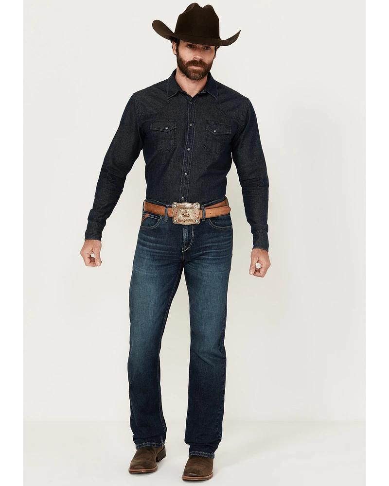 Ariat Men's Boot Barn Exclusive M7 Randolf Dayne Medium Wash Slim Straight Stretch Denim Jeans