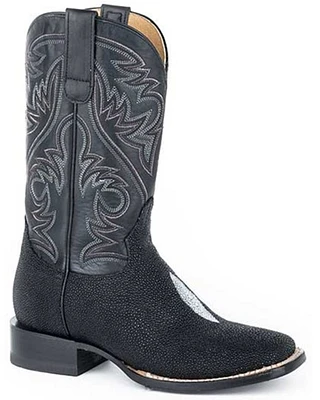 Roper Men's Silas Stingray Exotic Western Boots - Square Toe