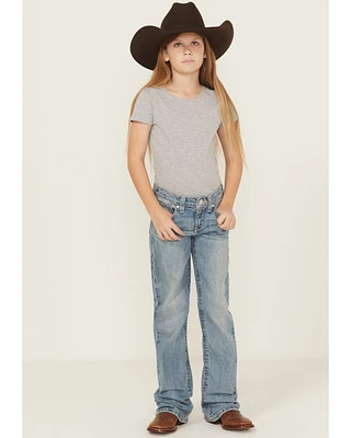 Ariat Girls' Amora Medium Wash Bootcut Denim Jeans