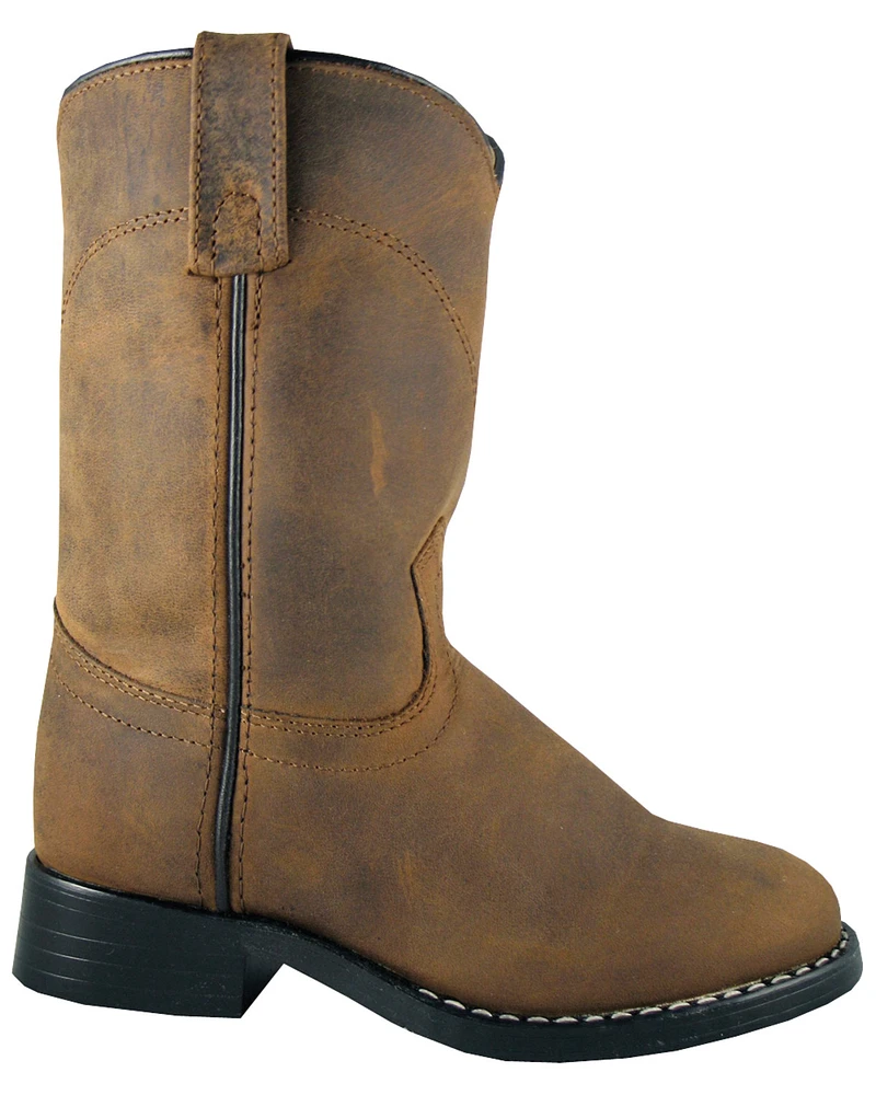 Smoky Mountain Boys' Roper Western Boots - Round Toe