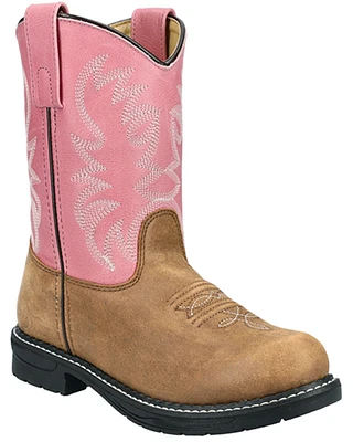 Smoky Mountain Girls' Buffalo Western Boots - Round Toe