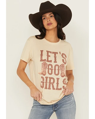 Blended Women's Let's Go Girls Short Sleeve Graphic Tee