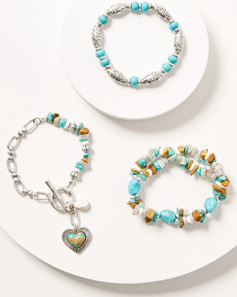 Shyanne Women's Sedona Sky Bracelet Set - 3 Piece