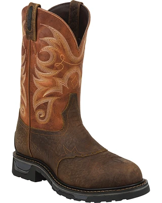 Tony Lama Sierra Badlands Waterproof TLX Performance Western Work Boots - Comp Toe