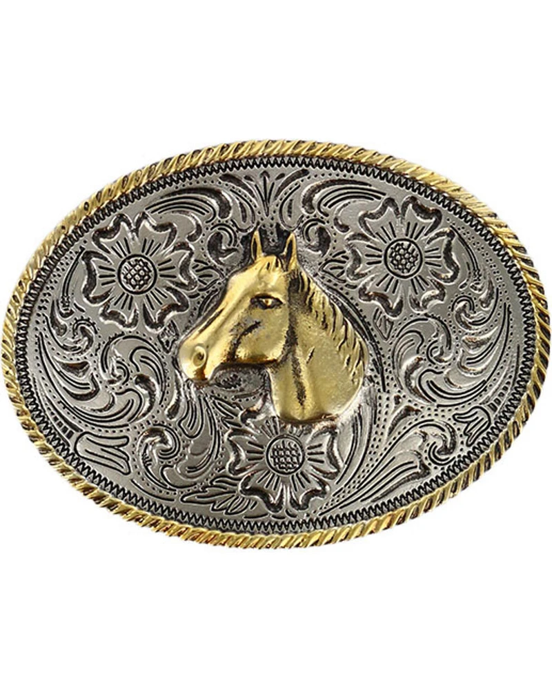 Cody James® Kid's Dual-Tone Horse Buckle