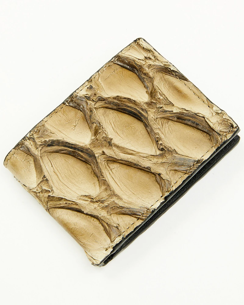 Cody James Men's Exotic Pirarucu Bifold Wallet