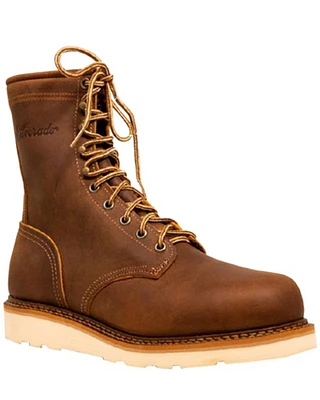 Silverado Men's American Tanned Work Boots - Steel Toe
