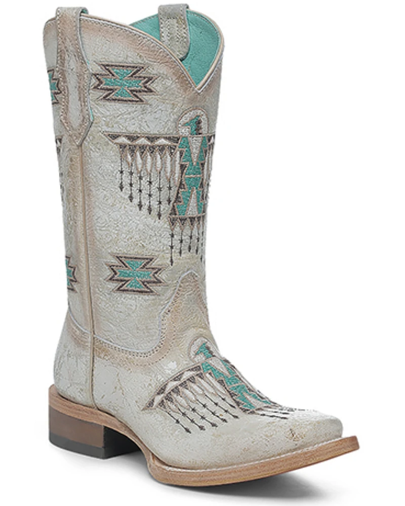 Corral Girls' Embroidered Western Boots