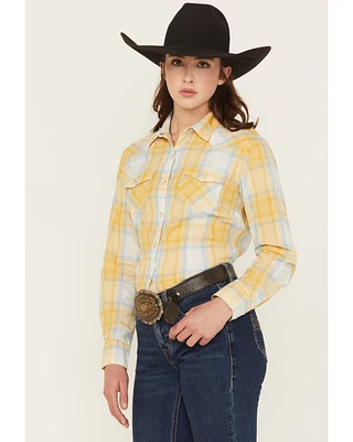Ariat Women's Daisy Plaid Print Long Sleeve Snap Western Shirt