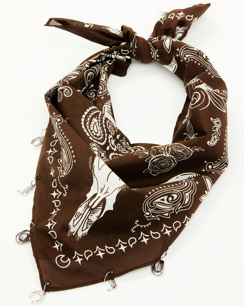 Idyllwind Women's Charmed Rosewood Bandana