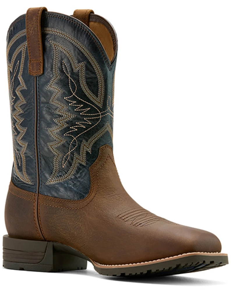 Ariat Men's Hybrid Ranchwork Waterproof Western Boots - Soft Toe