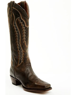 Dan Post Women's Whispering Wind Tall Western Boots - Square Toe