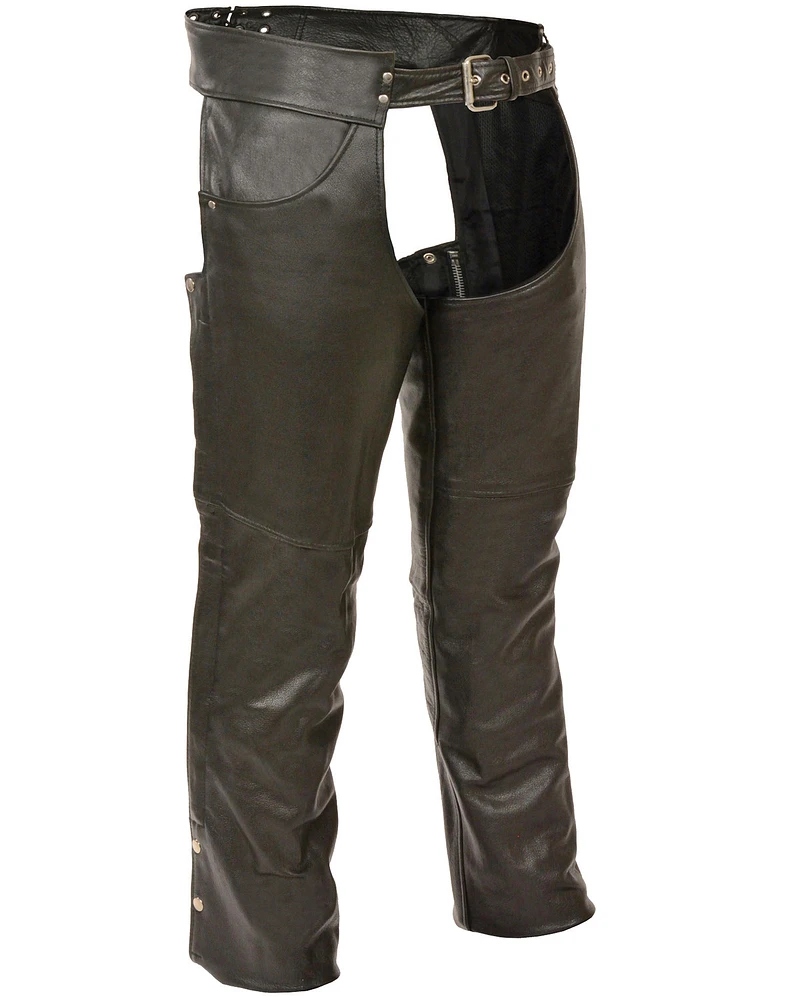 Milwaukee Leather Men's Classic Chap With Jean Pockets