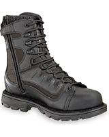 Thorogood Men's 8" GEN-flex2 VGS Tactical Waterproof Side Zip Work Boots - Soft Toe