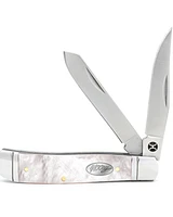 Hooey Mother Of Pearl Trapper Knife