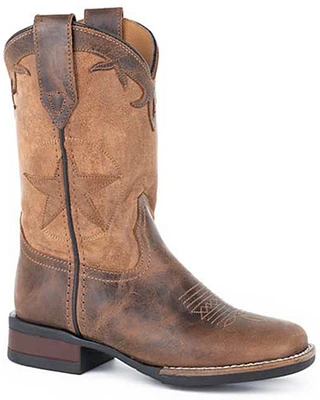 Roper Boys' Monterey Star Western Boots