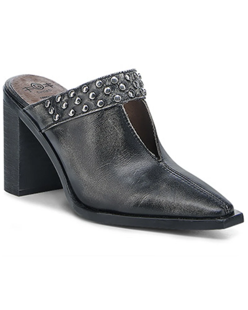 Circle G Women's Distressed Studded Mules