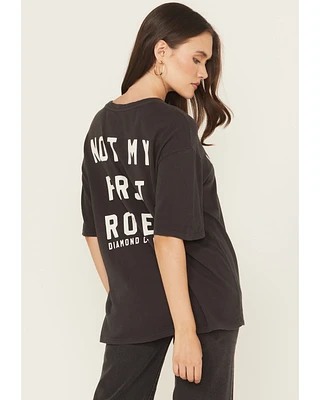 Z Supply x Diamond Cross Ranch Women's Howdy Not My First Rodeo Short Sleeve Graphic Tee