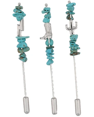 Montana Silversmiths Hat Pick Charm Set - 3 Piece