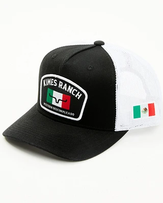 Kimes Ranch Men's Mexico Logo Patch Ball Cap