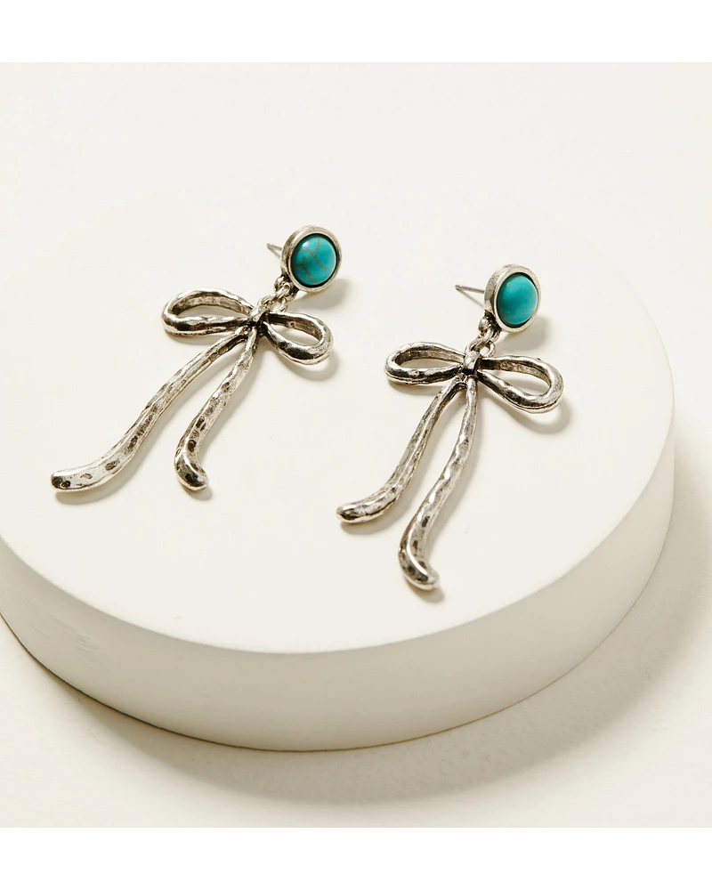 Shyanne Women's Bow Statement Earrings