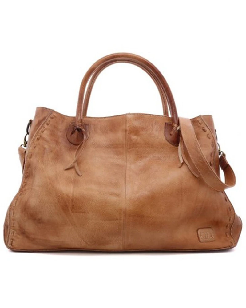 Bed Stu Women's Rockaway Tan Rustic Convertible Travel Bag