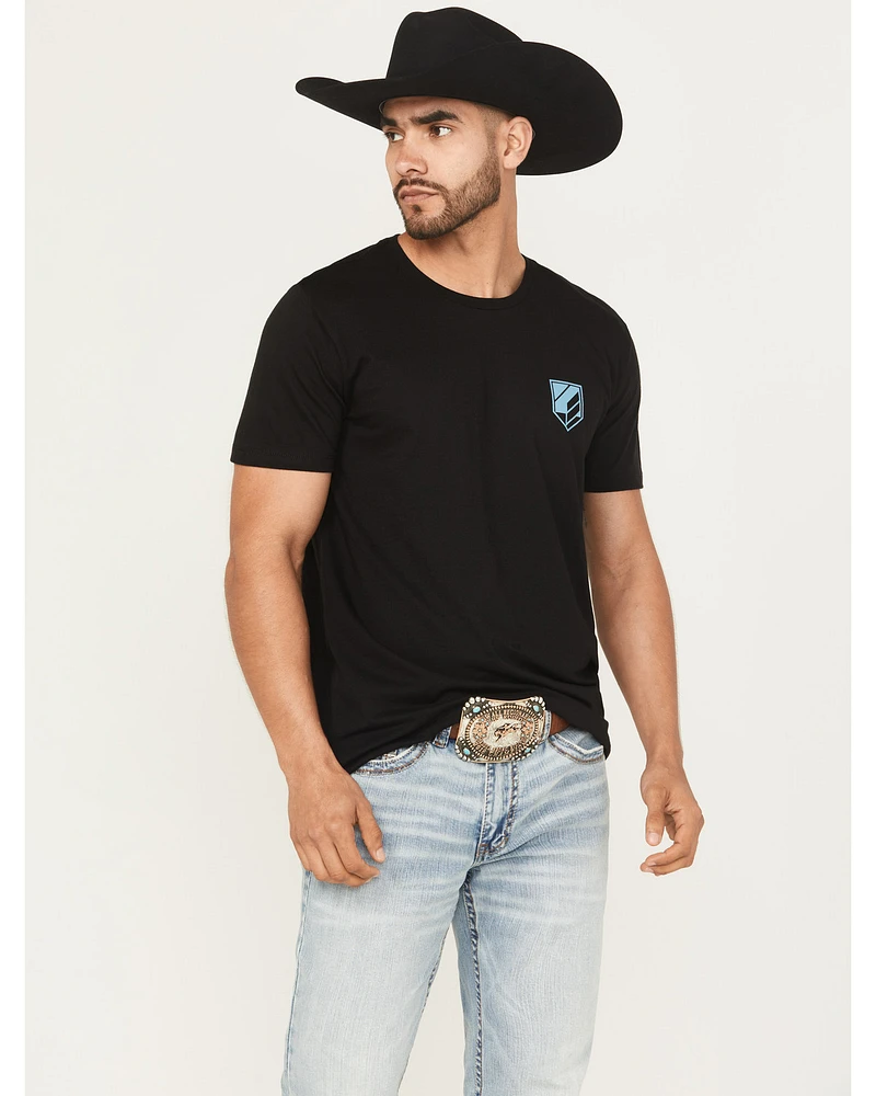 RANK 45® Men's Tron Logo Short Sleeve Graphic T-Shirt