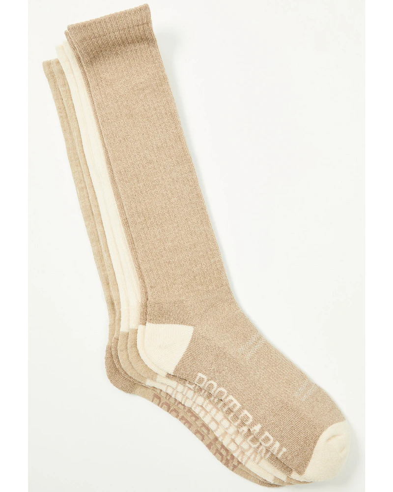 Boot Barn Women's Basic Over The Calf Socks - 3 Pack