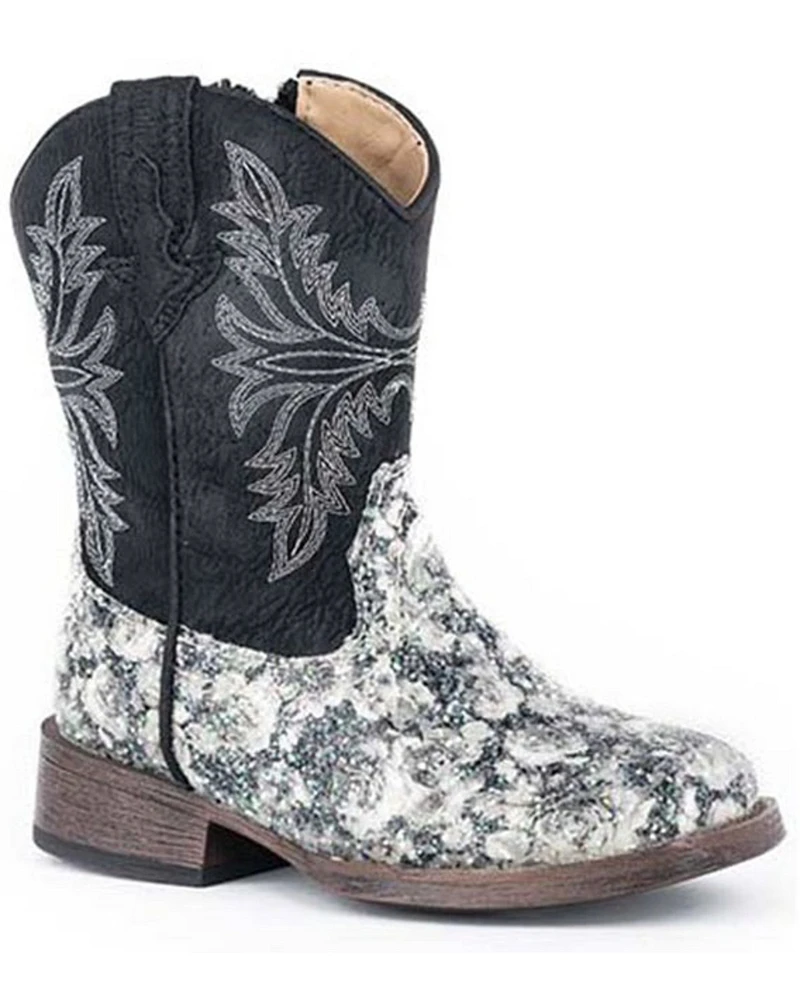 Roper Toddler Girls' Claire Western Boots - Square Toe