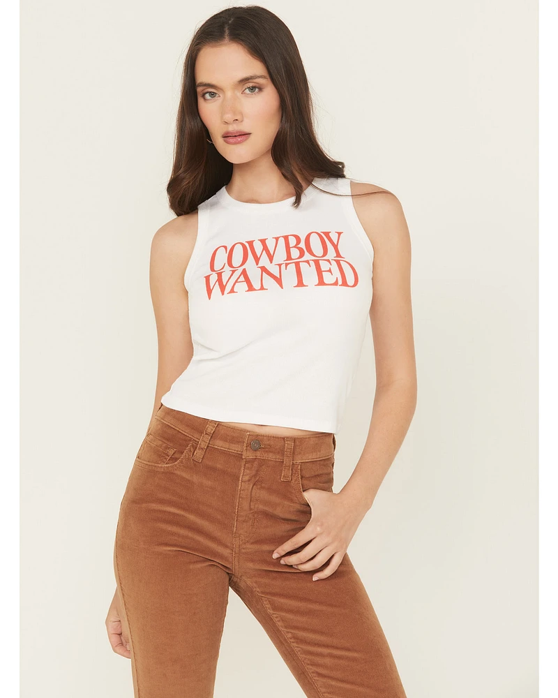 Girl Dangerous Women's Cowboy Wanted Graphic Tank Top