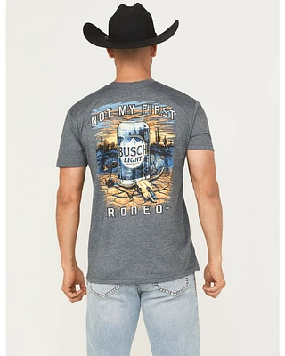 Buckwear Men's Busch Desert Beer Short Sleeve Graphic T-Shirt
