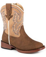 Roper Toddler Boys' Eastwood Western Boots - Broad Square Toe