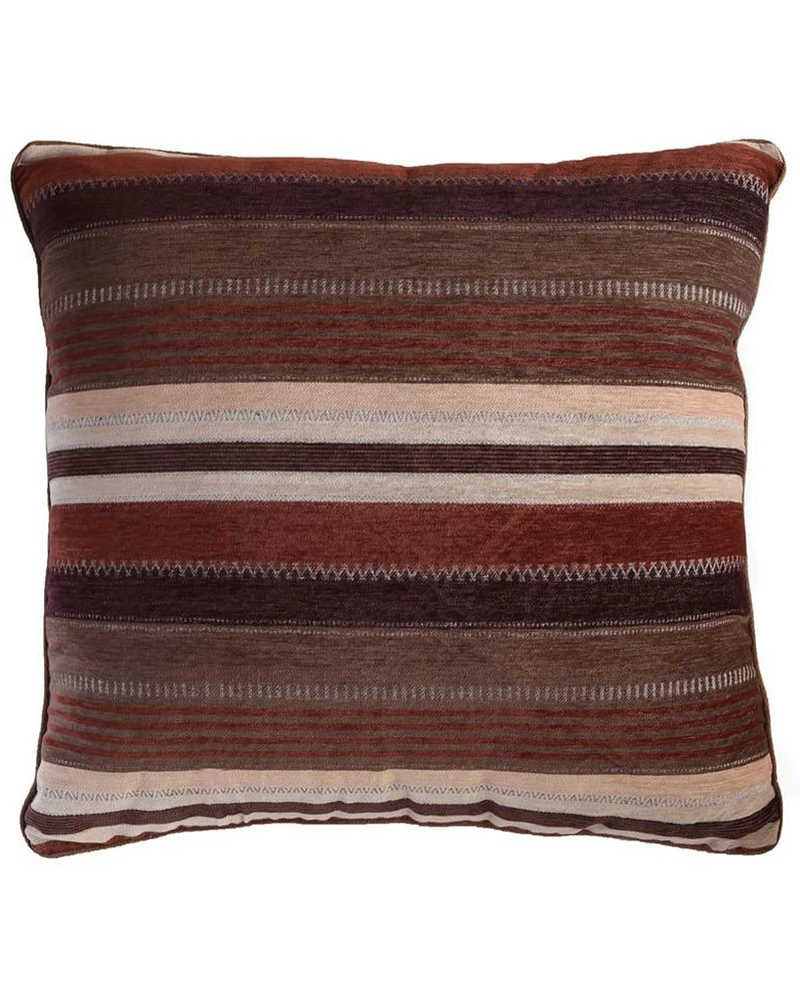 Carstens Home Old West Stripe Southwestern Euro Pillow Cover