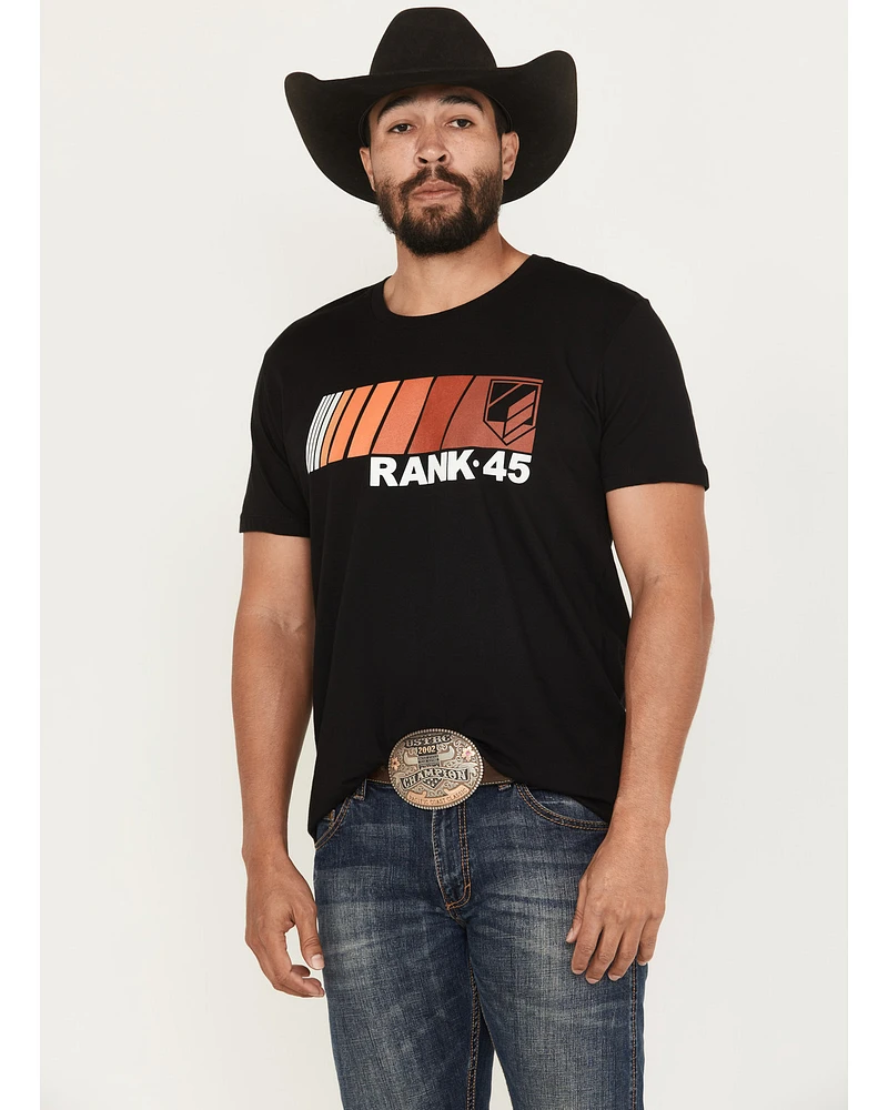 RANK 45® Men's Pole Position Short Sleeve Graphic T-Shirt