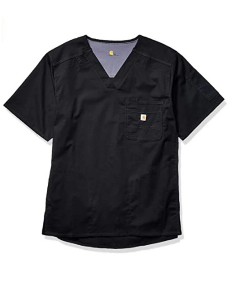 Carhartt Men's Solid Ripstop Scrub Utility Short Sleeve Work Shirt